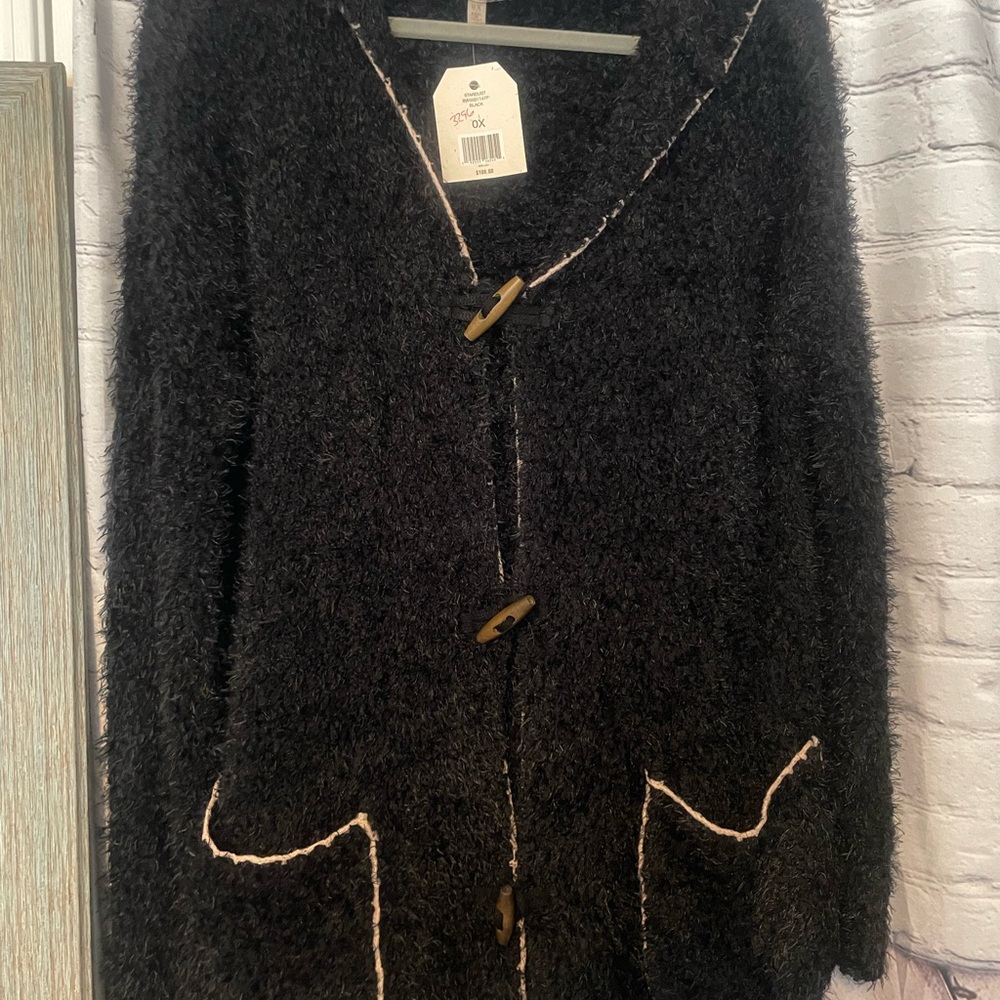 Wonderful Curvy Stardust Hooded Sweater.